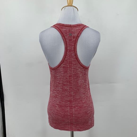 Lululemon Tank Top Womens 6 Cardinal Ash Swiftly Tech Racerback Workout Vented - Picture 4 of 10